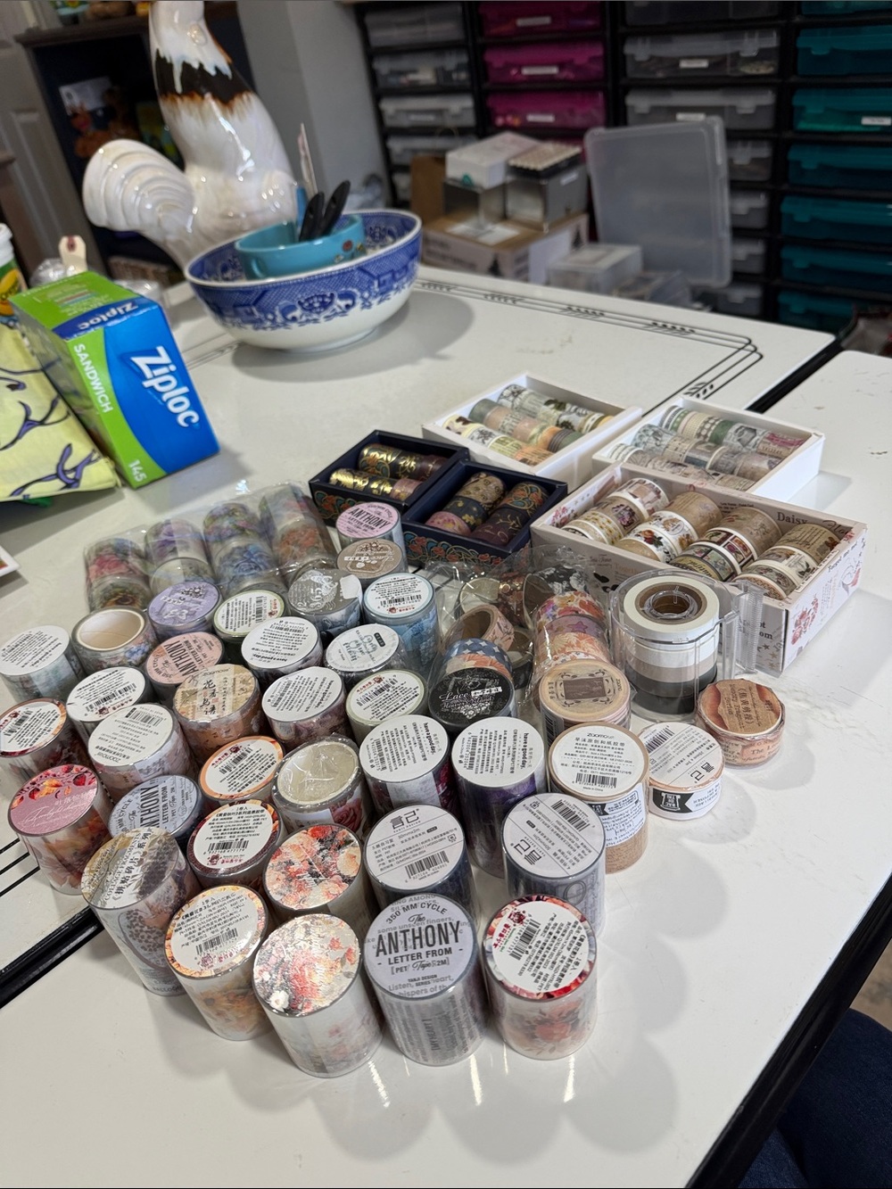 Lot of Assorted Washi Tape and PET Tape